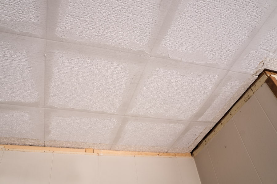wallpaper ceiling prep