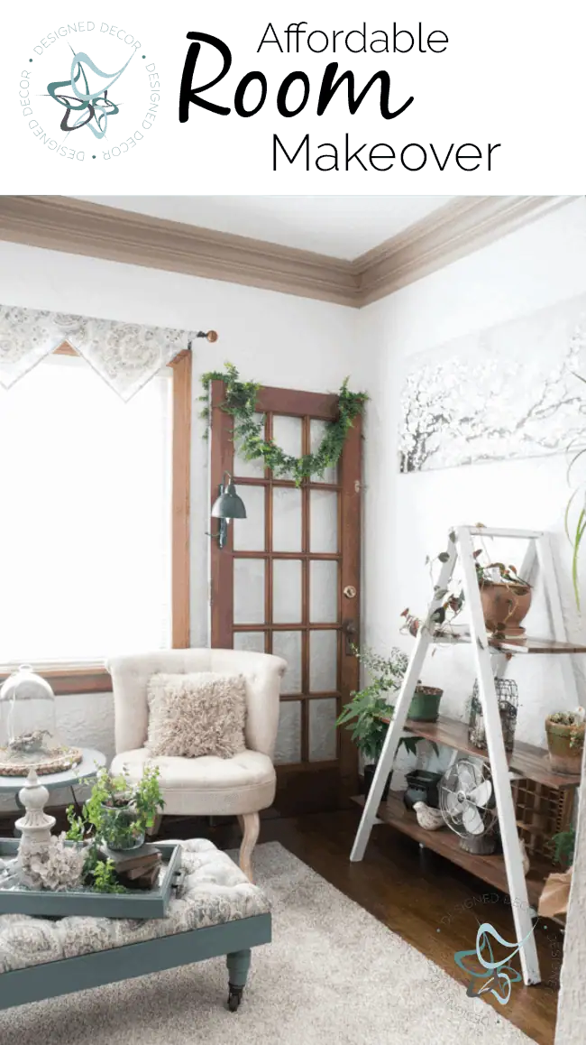Affordable-Room-Makeover-Den-Reveal-Designed Decor