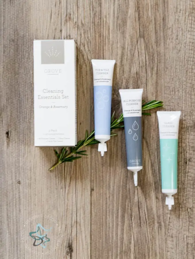 cleaning-essentials-set-grove-collaborative refillable chemical-free cleaners