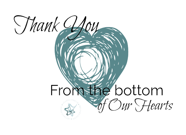 Thank you-from the bottom of our hearts-DesignedDecor Thank you with heart