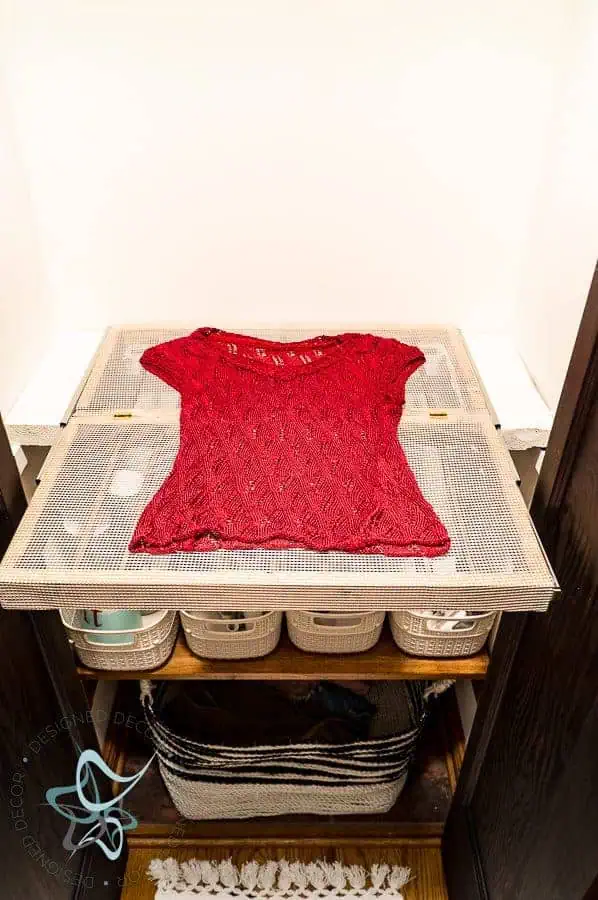 diy-flip-down-pull-out- laundry-drying-shelf