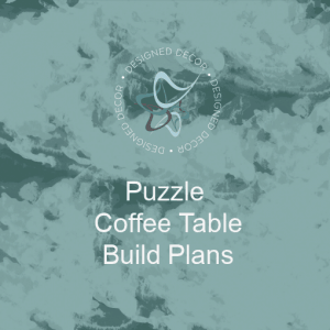 DIY- Jigsaw Puzzle Table Build plans