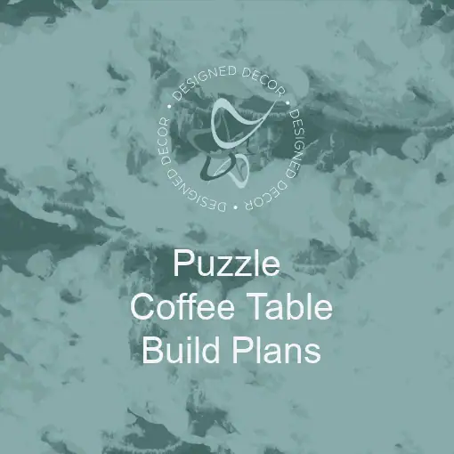 DIY- Jigsaw Puzzle Table Build plans