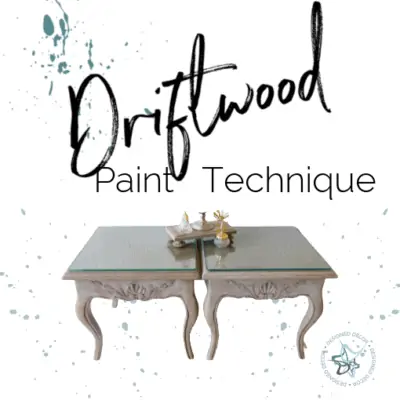 Driftwood Paint Technique