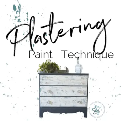 How to Plaster Furniture