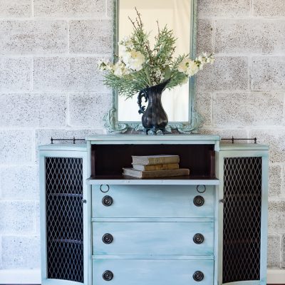 Giving a New Life to an Outdated Secretary Dresser