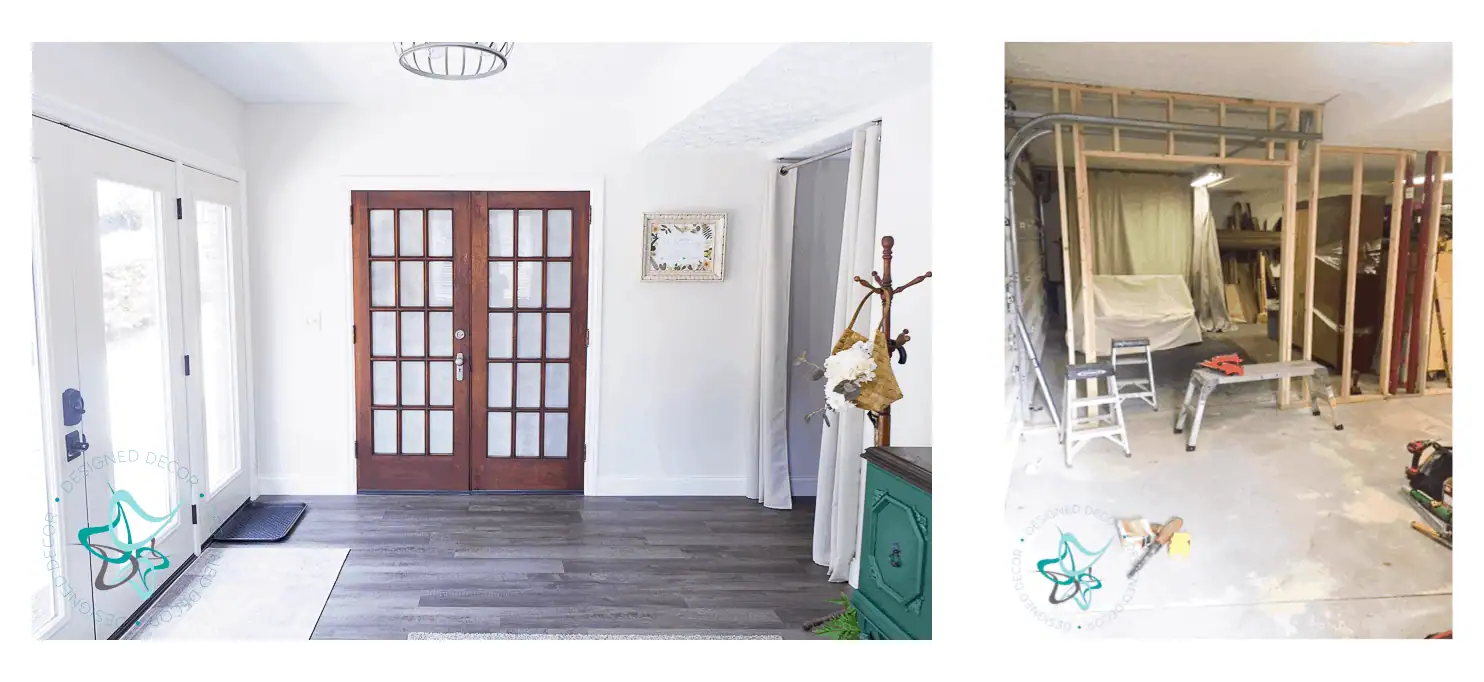 vintage french doors- framing construction