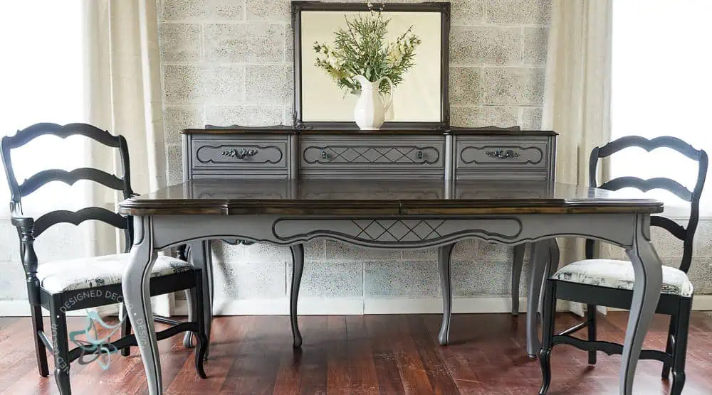 Dining Room Set Makeover dining room set makeover