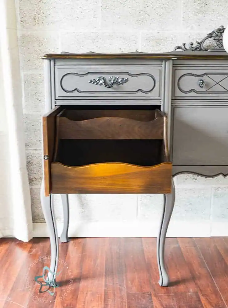 hidden storage drawer in vintage buffet hidden compartment in a buffet cabinet