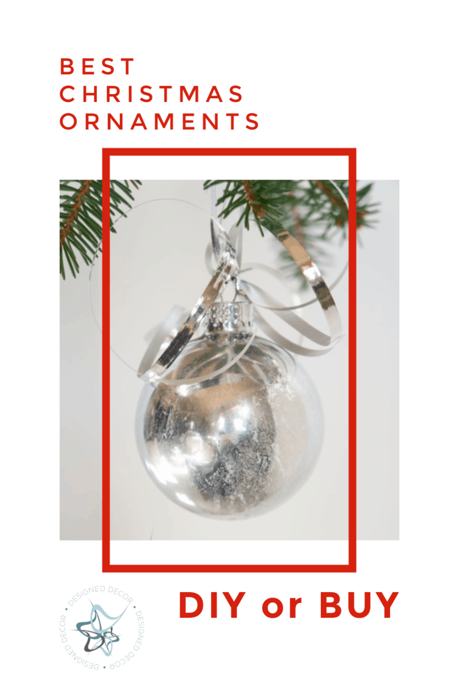 DIY Embroidery Hoop Christmas Ornaments - Kippi at Home