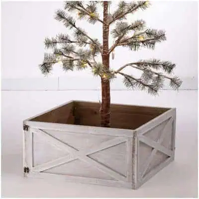 Rustic wood tree collar Rustic wood tree collar