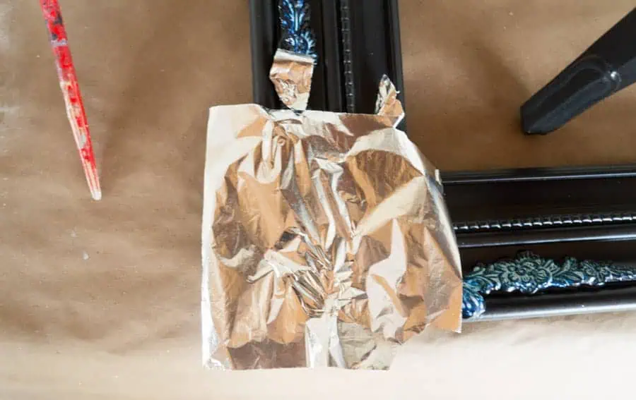 apply silver leaf sheets apply silver leaf sheets