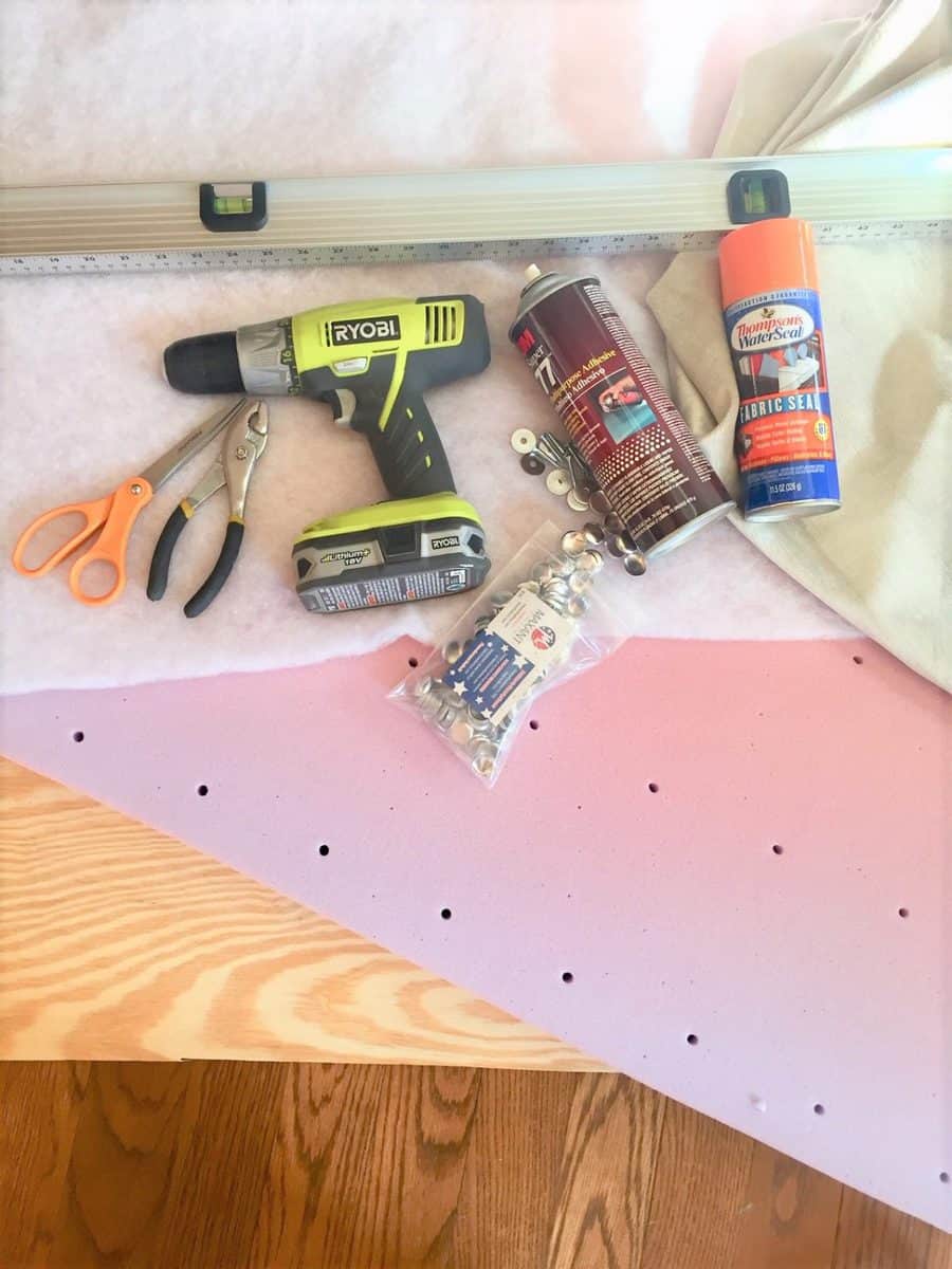 Make an Easy Beautiful Tufted Window Seat Cushion Designed Decor