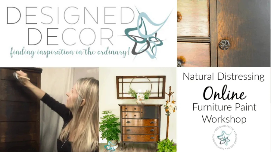 online furniture painting workshops- Designed Decor Online Furniture Paint Workshop