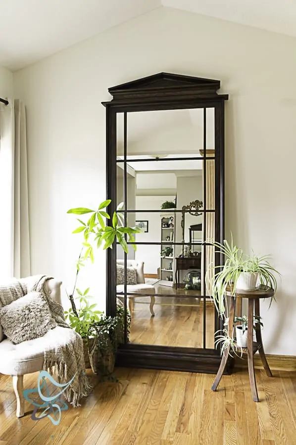 Beautiful DIY leaning floor mirror beautiful leaning floor mirror