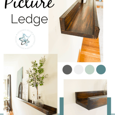 Build an easy DIY picture ledge