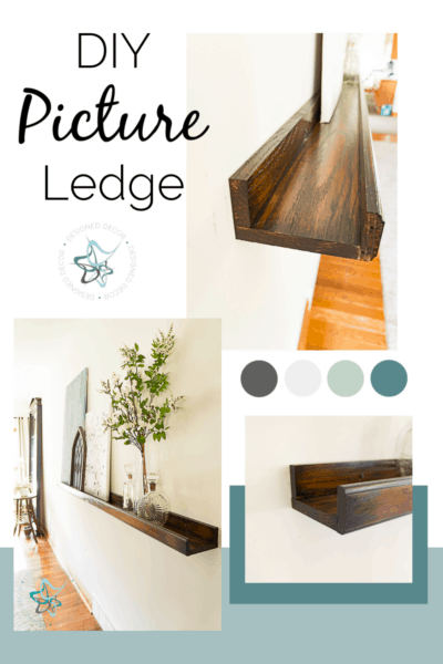 DIY picture Ledge