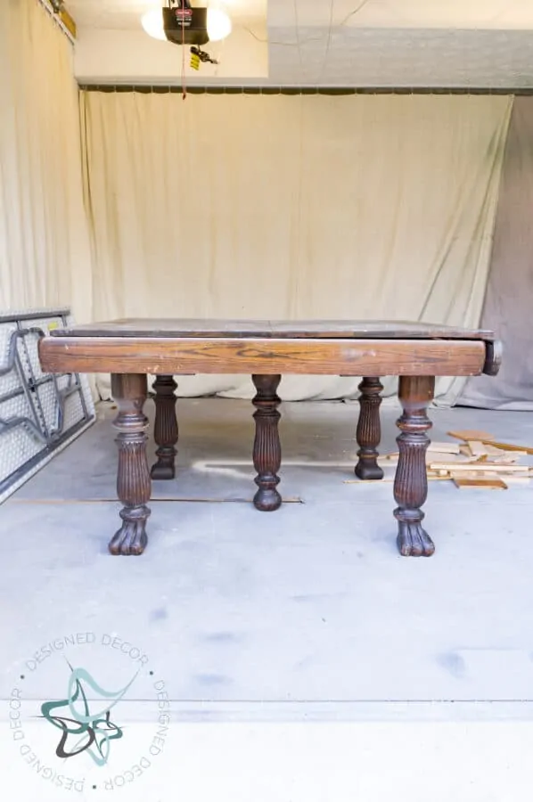 oak antique table
