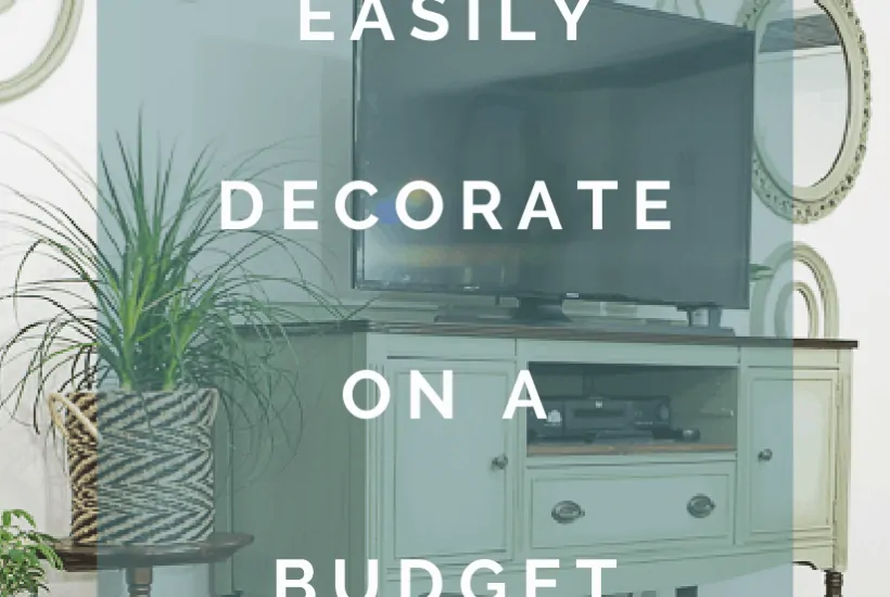 easy budget decorating