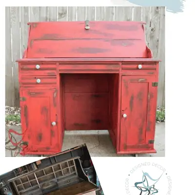 Vintage Desk Makeover!