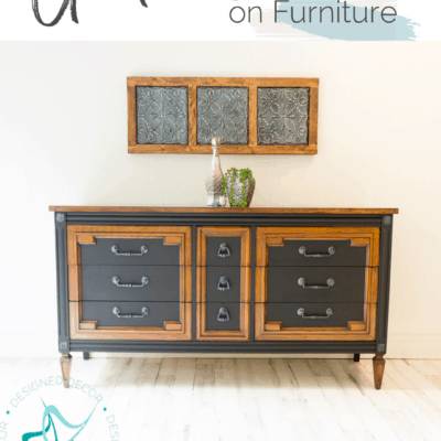 How to use gel stain on furniture without stripping
