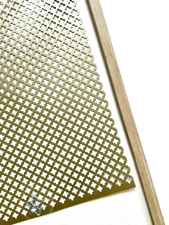 gold decorative metal sheet