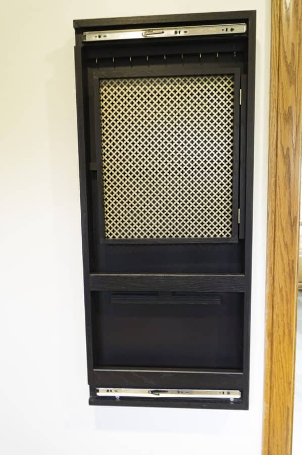 wall mounted jewelry storage cabinet