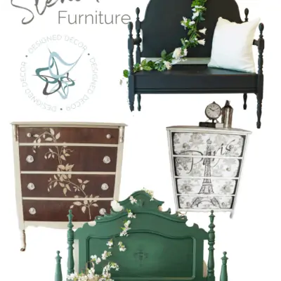 Stunning Stenciled Furniture Ideas!