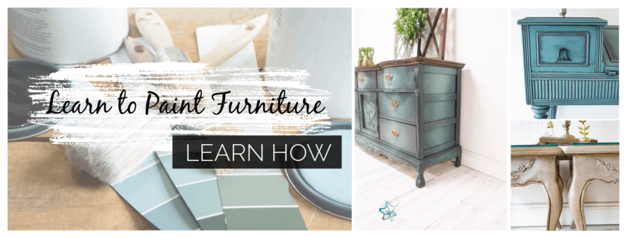 How to Chalk Paint Furniture - Marty's Musings