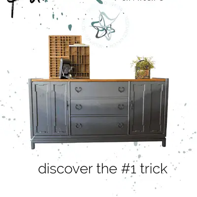 A video tutorial to easily blend paint on furniture