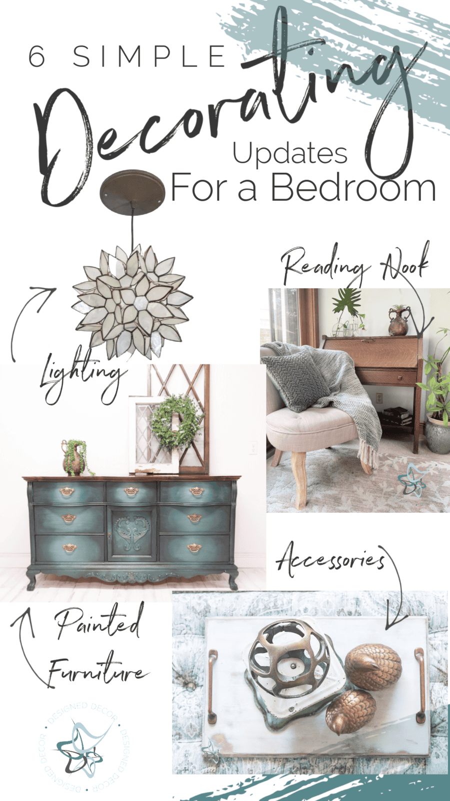Make These 6 Simple Updates for a Bedroom Makeover! - Designed Decor