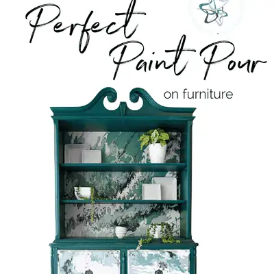 How to achieve the perfect Paint Pour on Furniture