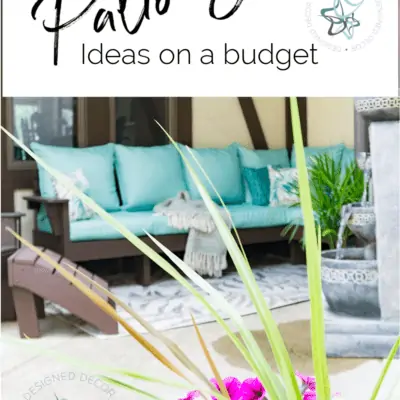 Simple patio decorating ideas that are budget-friendly