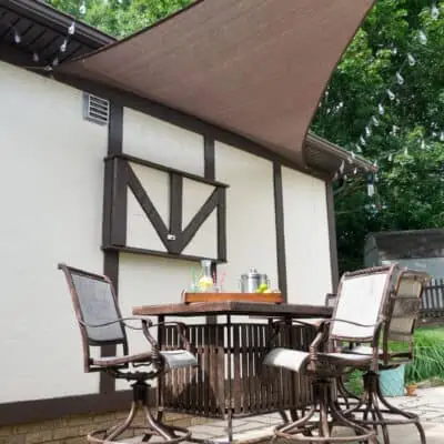 How to build an easy DIY weatherproof outdoor TV cabinet