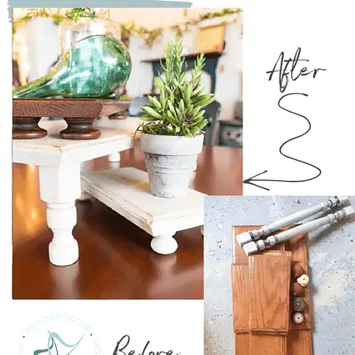 How to Repurpose Drawer Fronts into a Beautiful Display Riser