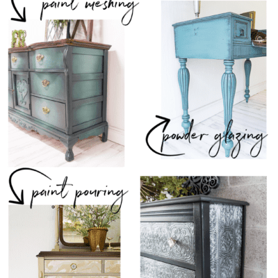 8 Favorite furniture painting techniques that you will love.