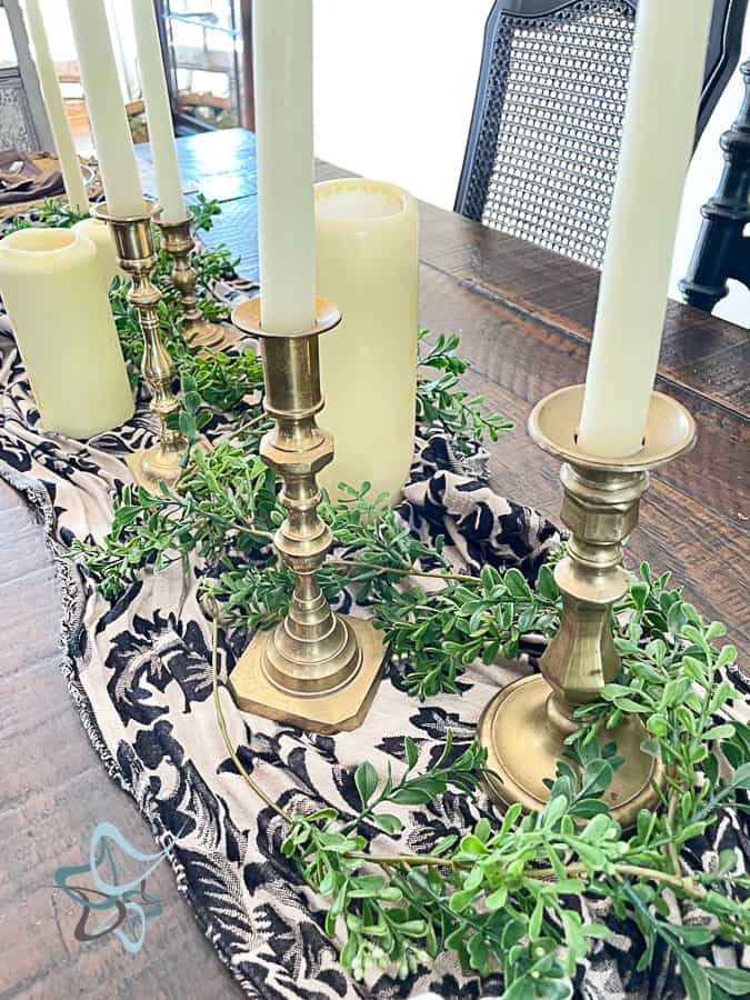 Gold Leaf A Thrift Store Candelabra - How To 