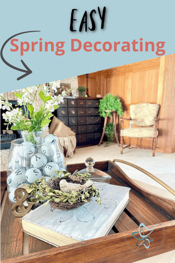 graphic for spring decorating