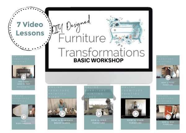 BASIC – Furniture Painting 101 – DIY Designed Furniture Transformations